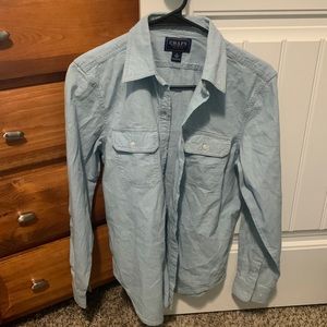 Chaps denim button up